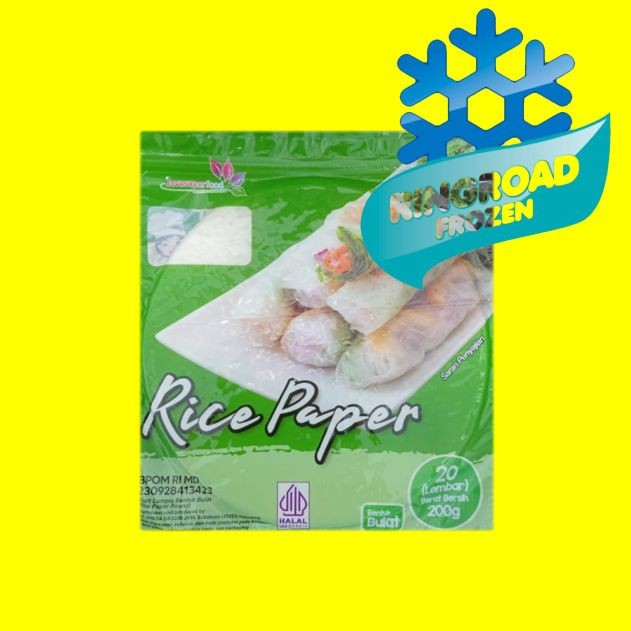 

JAVASUPERFOOD RICE PAPER 200 GR {20 LBR) - BULAT