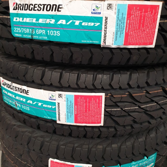 Ban Bridgestone Dueler AT D697 225/75 R16 (Ban Terios,Sportage,Innova)