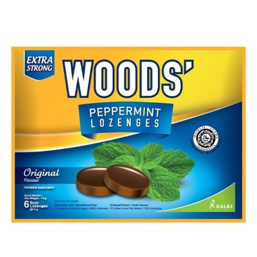 

Woods Lozenges Peppermint