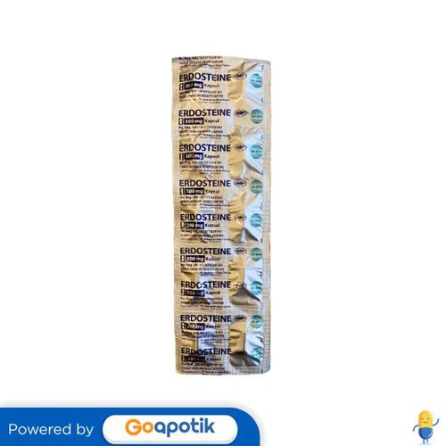 Erdosteine Mahakam 300 Mg Strip 10 Kapsul