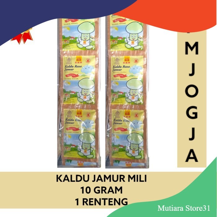 

Kaldu Jamur Renceng renteng 10 gr isi 12 mirip totole