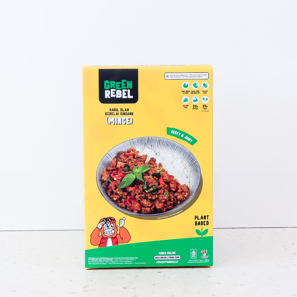 

Meatless Minced Beef daging sapi giling vegan - Green Rebel