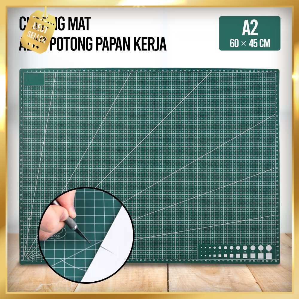 

Taffware Working Pad Cutting Mat Alas Potong Papan Kerja A2 60x45cm - QJ3