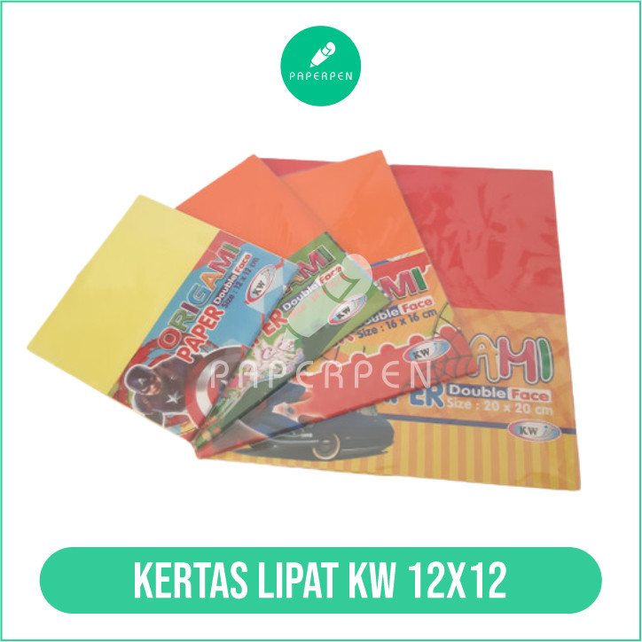 

[S_ATK] ORIGAMI/KERTAS LIPAT KW 20LEMBAR 12X12 14X14 16X16 20X20