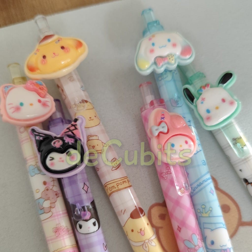 

DC Pensil Abadi CUTE Kuromi My Melody Cinnamoroll Pochacco Pompompurin Hello Kitty