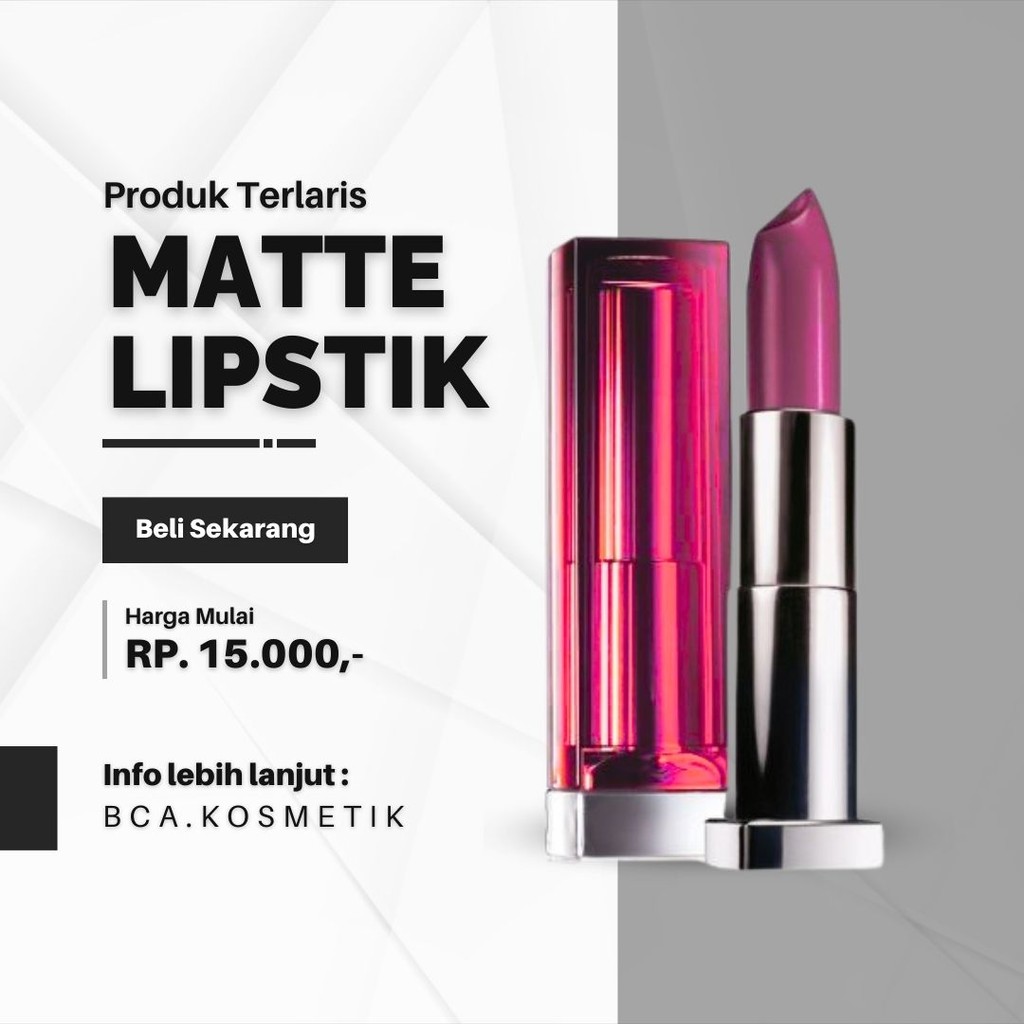 Promo Lipstik Maybelline/Revlon Tahan Lama/lipstik batang