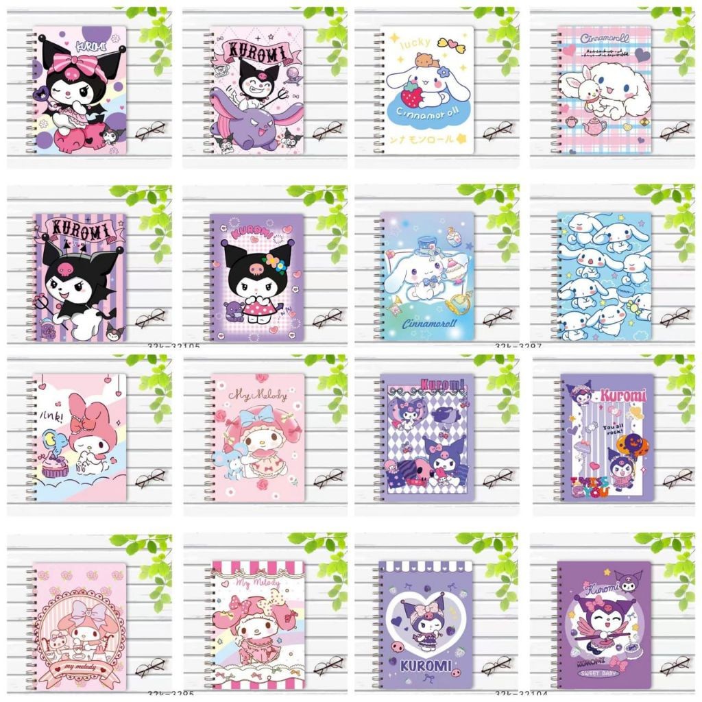 

KYON | BUKU NOTEBOOK A5 | A7 RING LABUBU SANRIO STICKY NOTE BOOK RING / NON RING KUROMI SANRIO BARBIE MIXUE LOTSO BUKU TULIS CATATAN LUCU AESTHETIC VIRAL