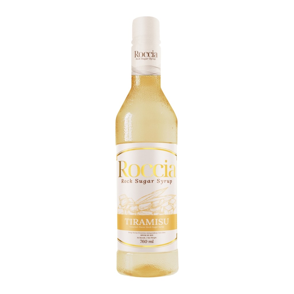 

Roccia Tiramisu Rock Sugar Syrup Sirup Rasa Tiramisu