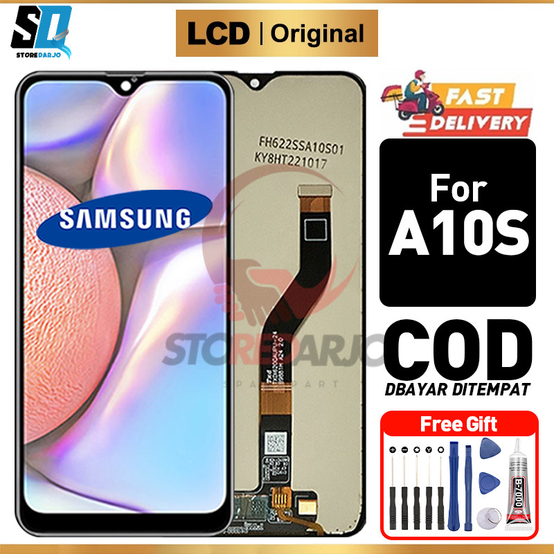 LCD SAMSUNG A10S Original 100% Fullset ori  hp Touchscreen Murah For Glass Touch Screen Digitizer