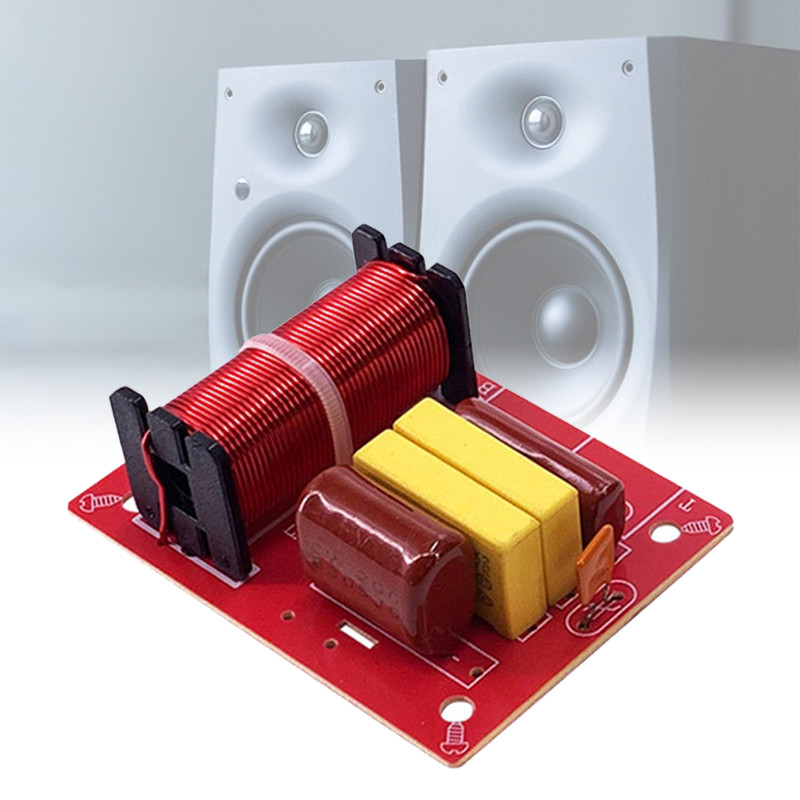 heatsink Crossover Tweter 2 Way Speaker Modul Crossover Frekuensi Audio Hi-Fi 3 Arah