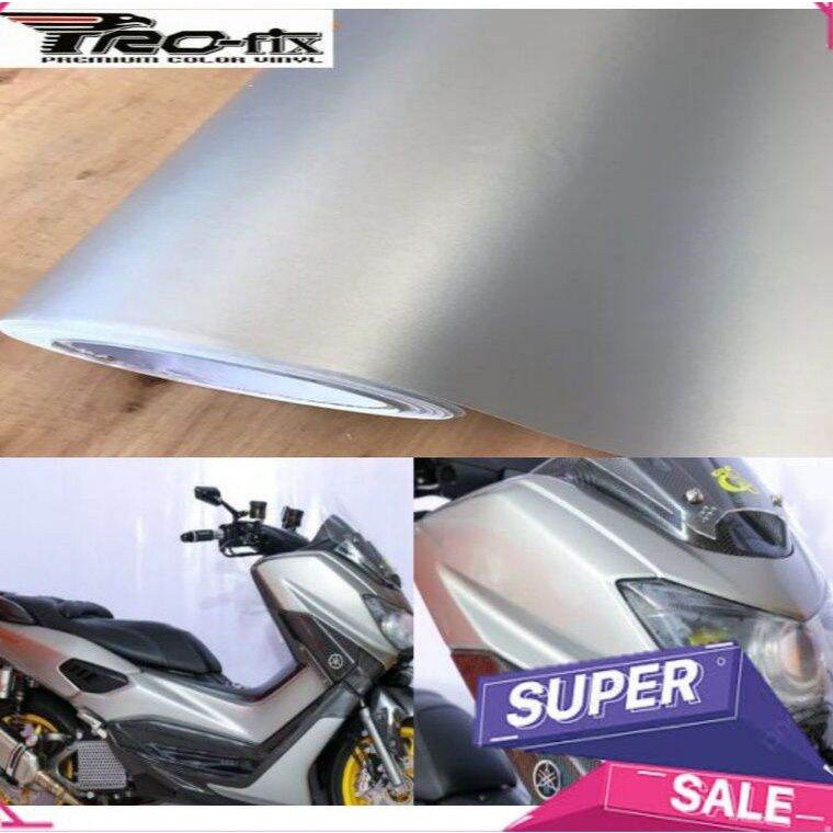 Skotlet Motor Silver Doff Profik Stiker scotlite Silver Dop