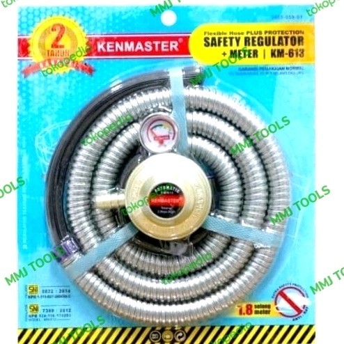 Selang Gas Paket KEN MASTER - KEN MASTER Selang Gas + Regulator