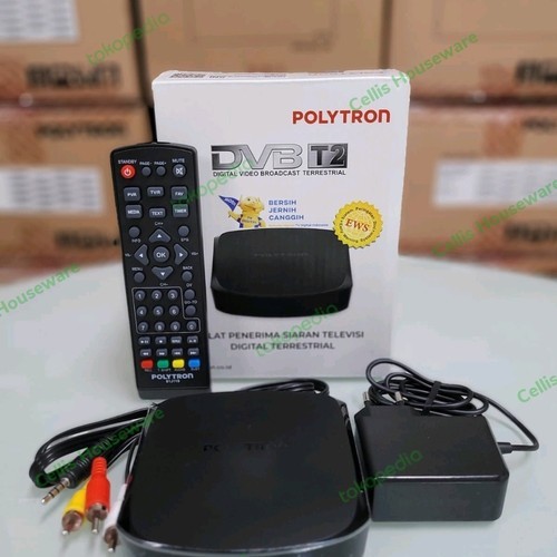 Set Top Box Polytron PDV-620T2 DVB T2 TV Digital - Luby