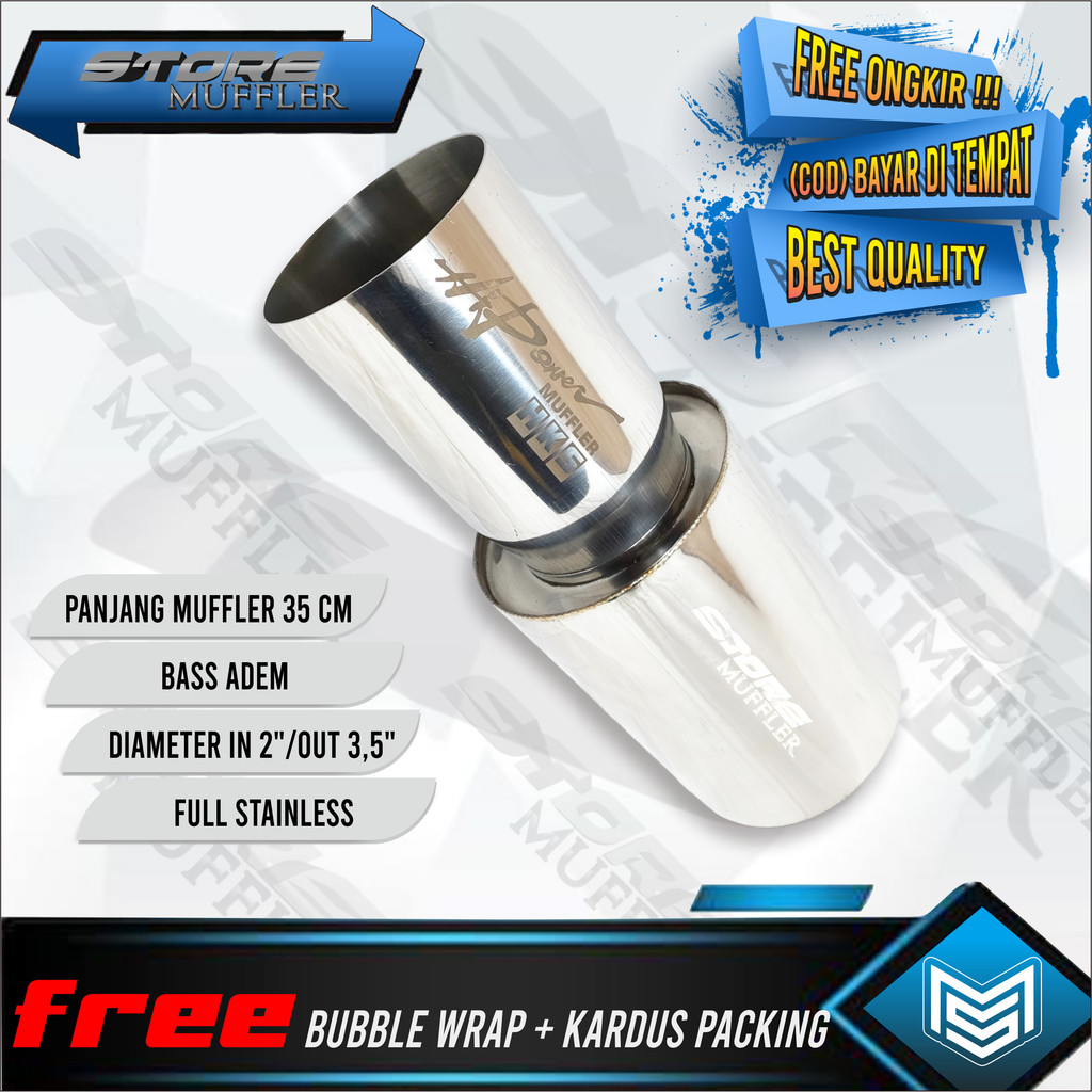 Knalpot Mobil HKS Hi-Power Suara Bass - Suara Bass Dengan Kualitas Terbaik