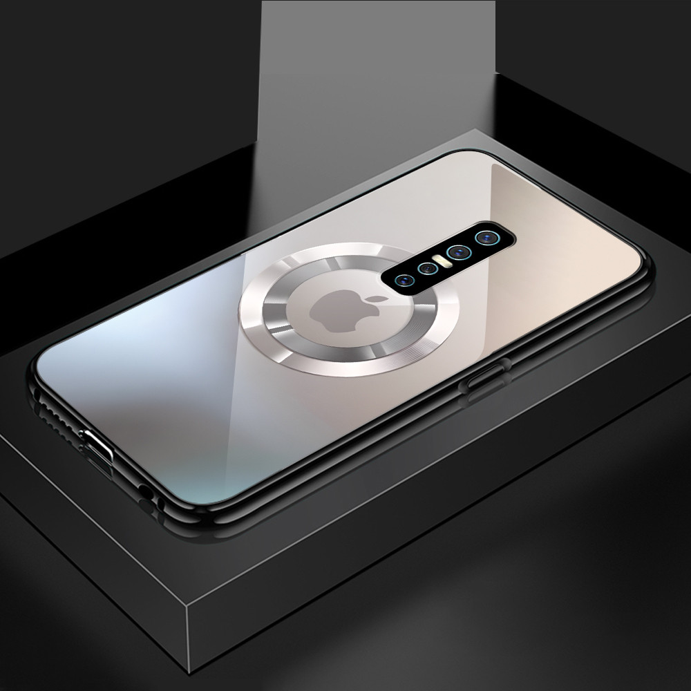 Casing Hp Untuk Vivo V17 Pro Ponsel Kaca Hardcase Glass Case Kesing Fashion 2369 Hard Phone Cassing 