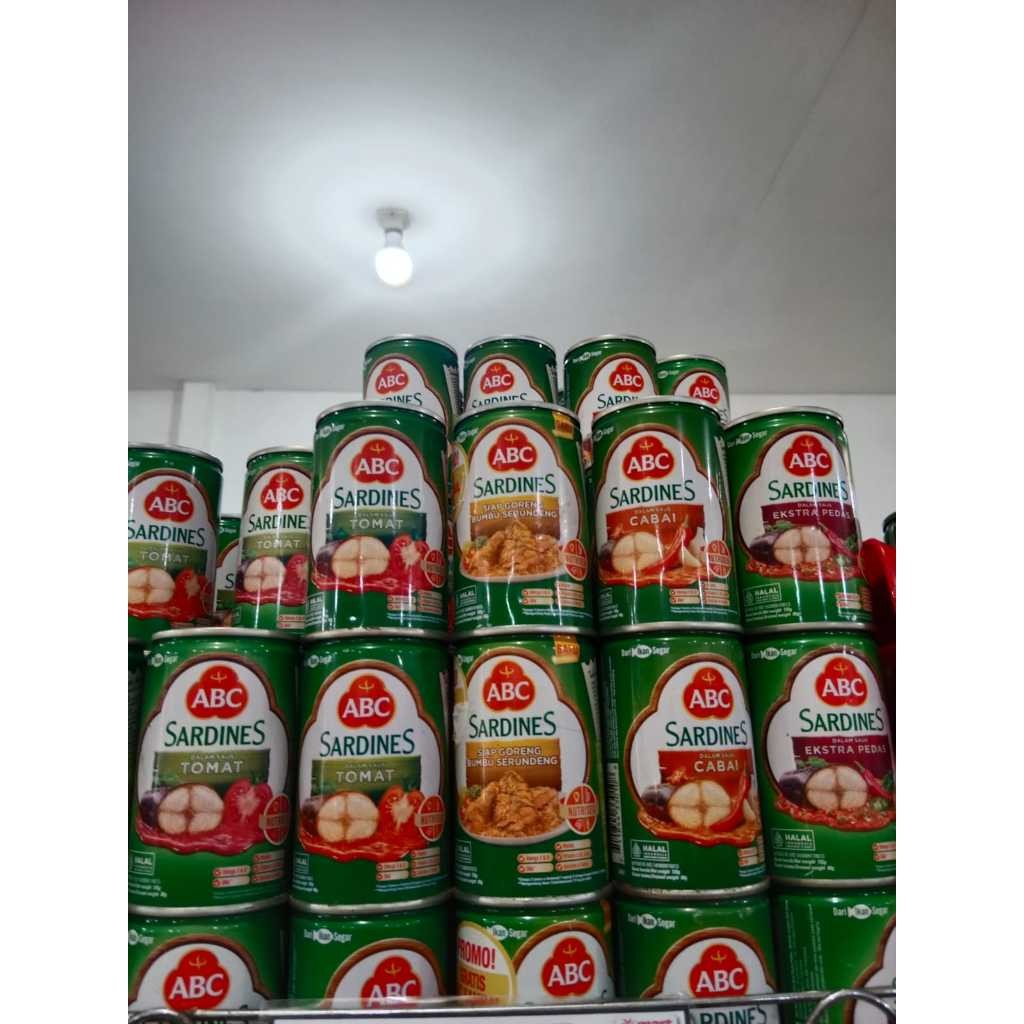 

ABC SARDINES 155GRAM ALL VARIANT - ABO