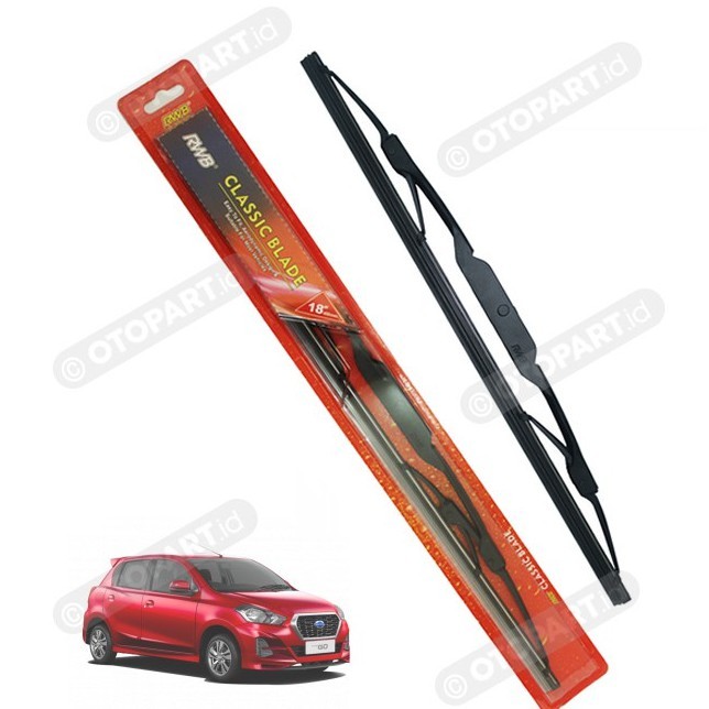 KLIKMAUSHOP Wiper Blade Datsun Go & Datsun Go+ Panca RWB 24" ORIGINAL