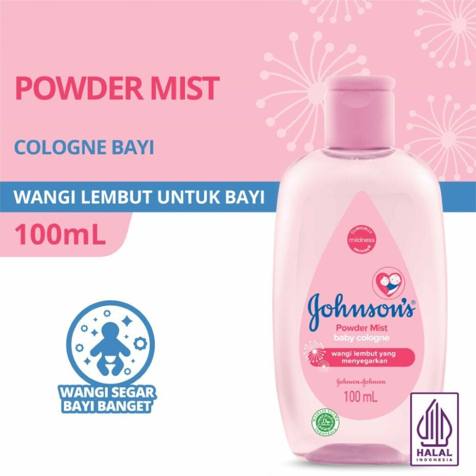 JOHNSON'S Baby Cologne Powder Mist 100ml