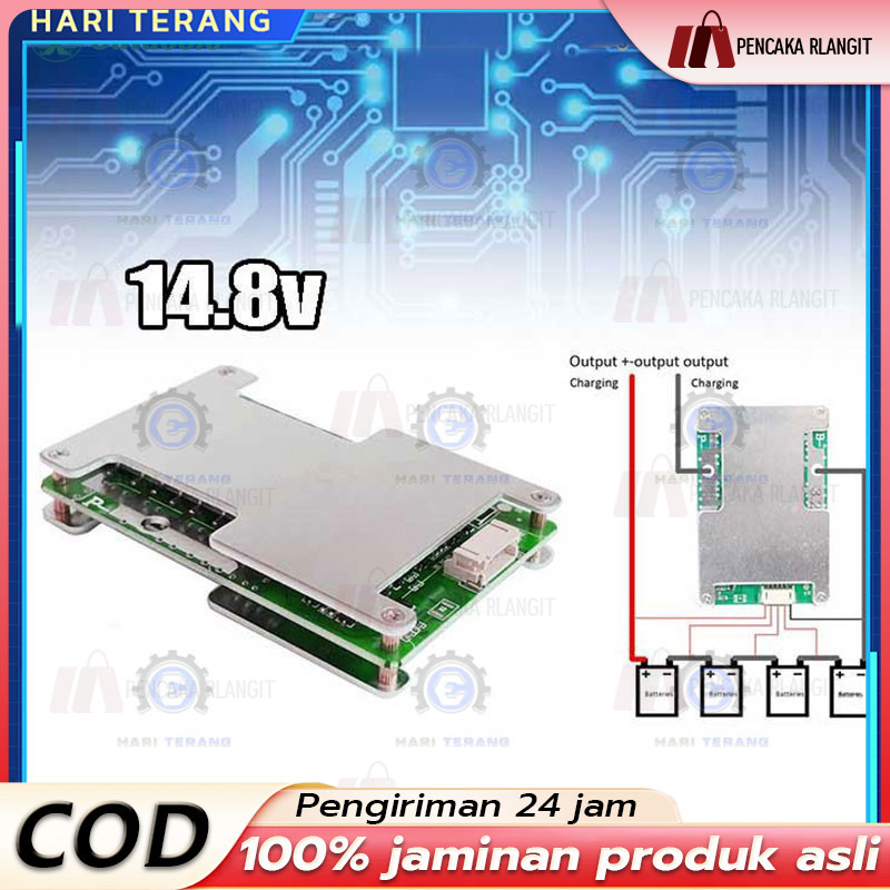 BMS 4S 100A 12V lifepo4 3.2V COMMON PORT BMS 120A BMS120A