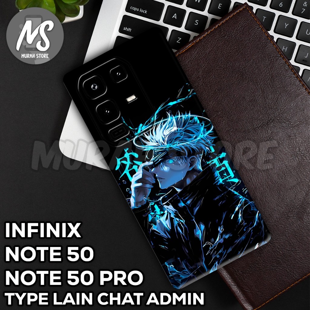 Softcase INFINIX NOTE 50 [MS8 Motif ANIME] Case Infinix note 50/casing infinix note 50 pro/silicon