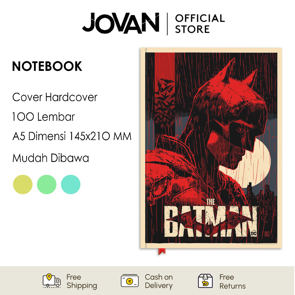 

Notebook Hardcover Custom Batman 3 Buku Tulis Catatan Note Agenda Planner Jurnal Diary Notebook Anime