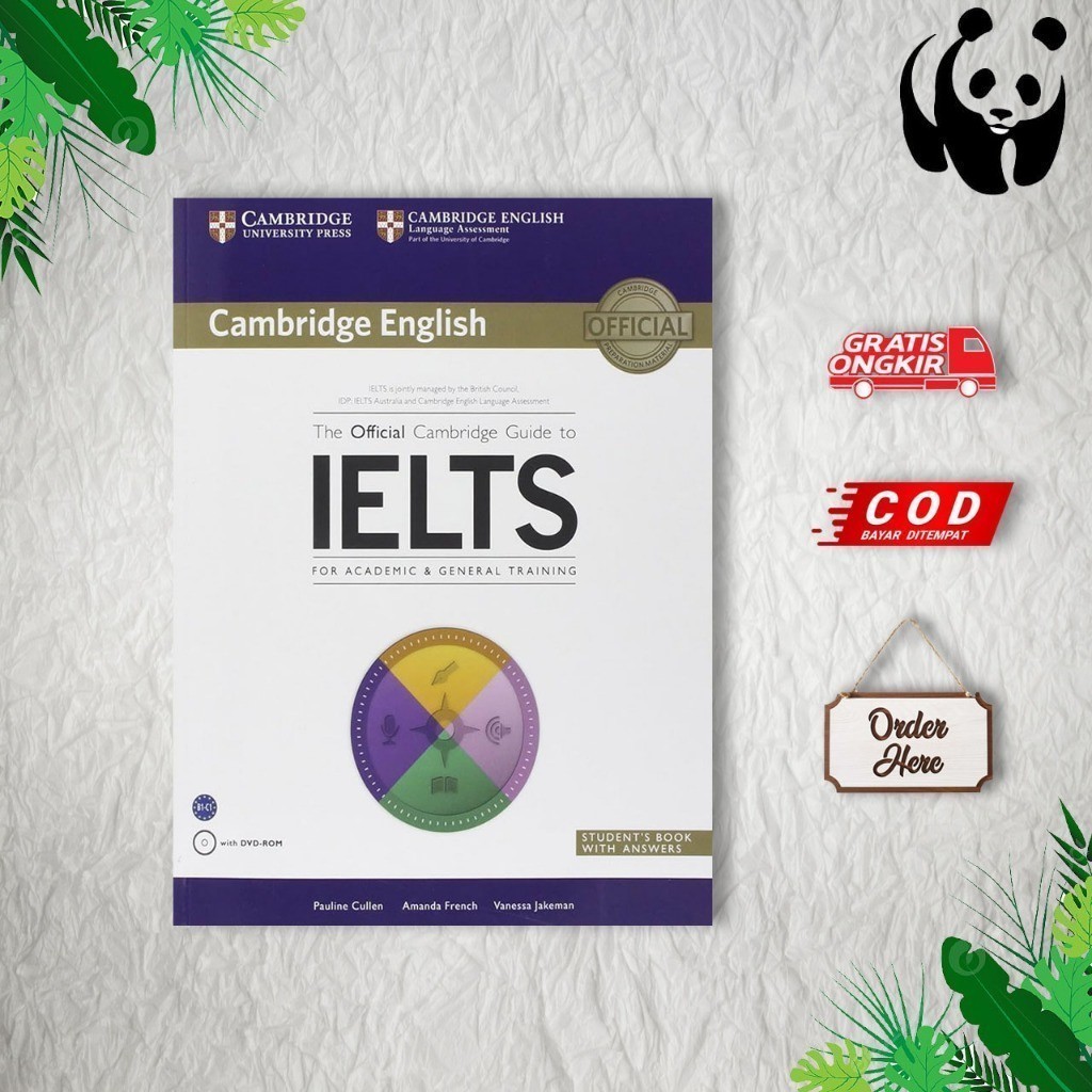Buku Cambridge official guide for IELTS (audio)