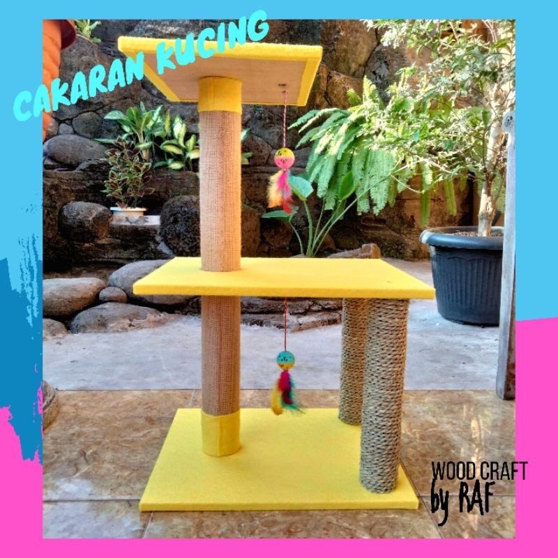 cakaran kucing / garukan kucing 60cm