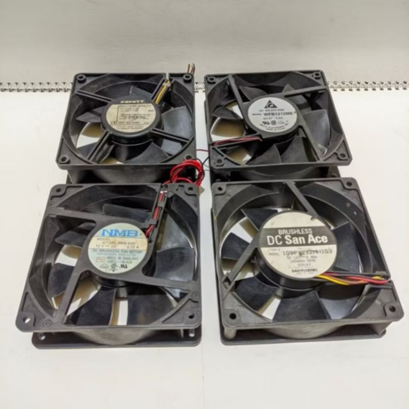 Fan DC 12Cm 12V Ball Bearing. Fan DC Super High Speed Random