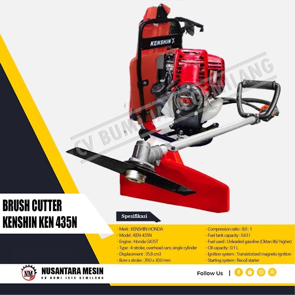 MESIN POTONG RUMPUT HONDA 4 TAK MODEL HONDA GX 35 GX 35 BGX 35 PEMOTONG RUMPUT BABAT TANAMAN MESIN P