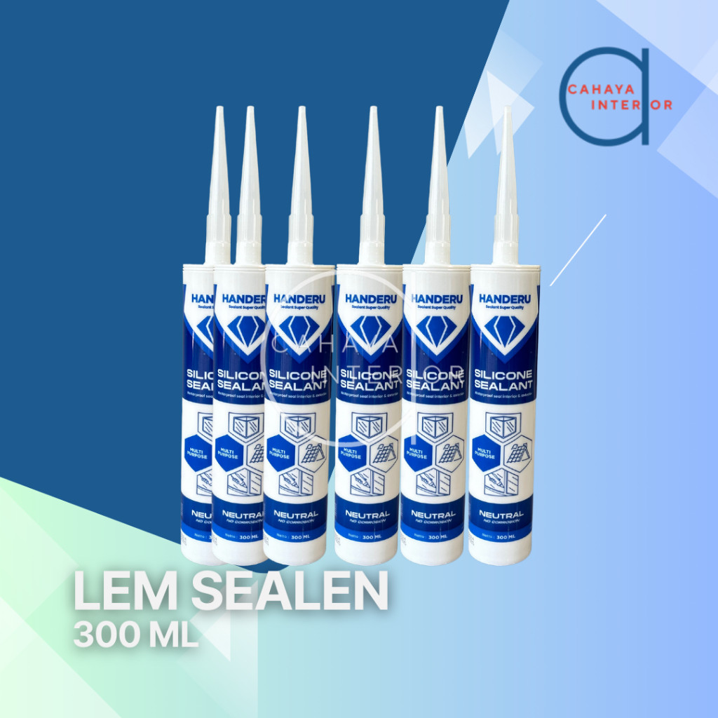 Lem Sealant Serbaguna untuk Lis Plafon PVC dan Lis Figura
