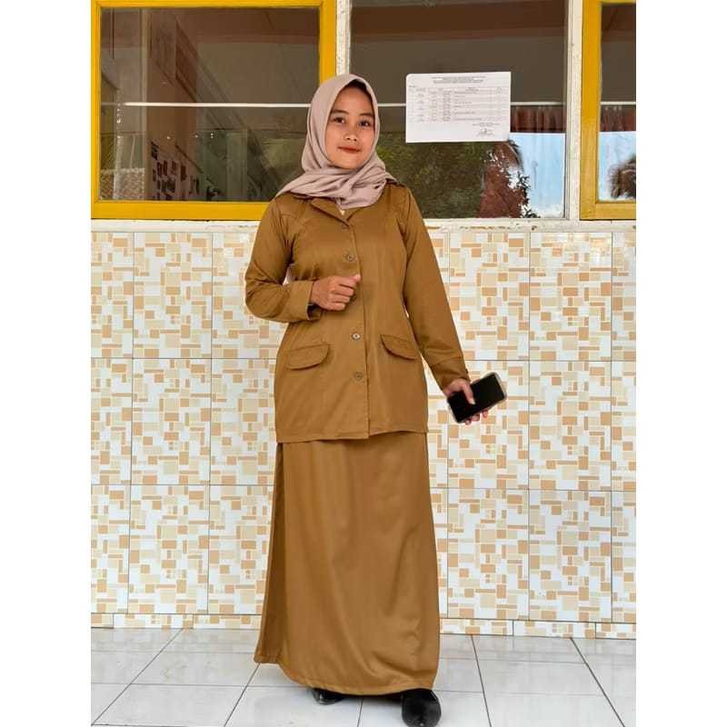 Seragam Pemda PNS Baju Dinas Wanita Toyobo Premium