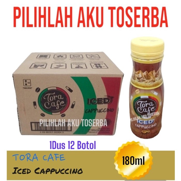 

Kopi TORACAFE Iced CAPPUCCINO 180 ml - ( 1 DUS isi 12 )