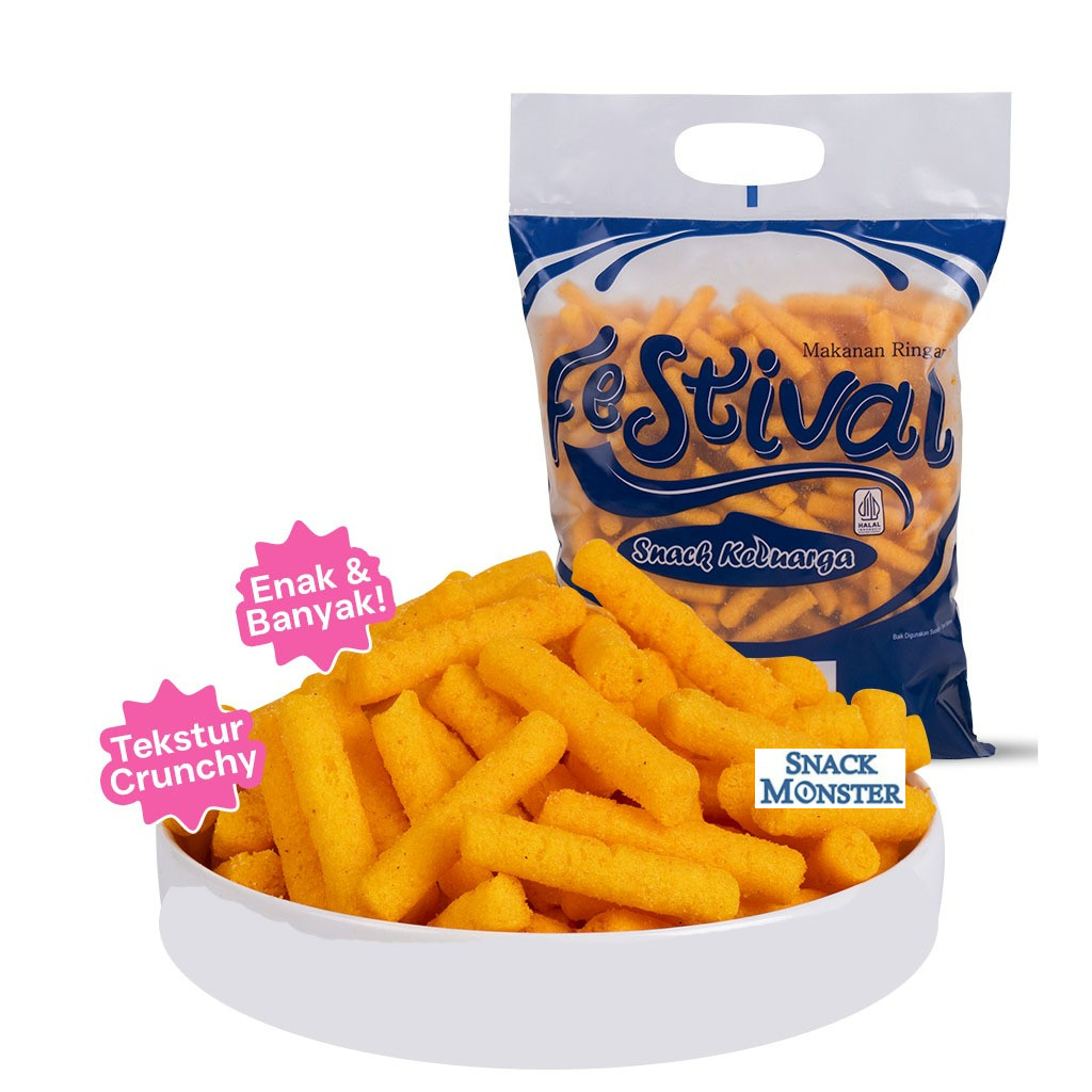 

Snack Stick Balado Festival Mirip Sabena - Netto 200 gr