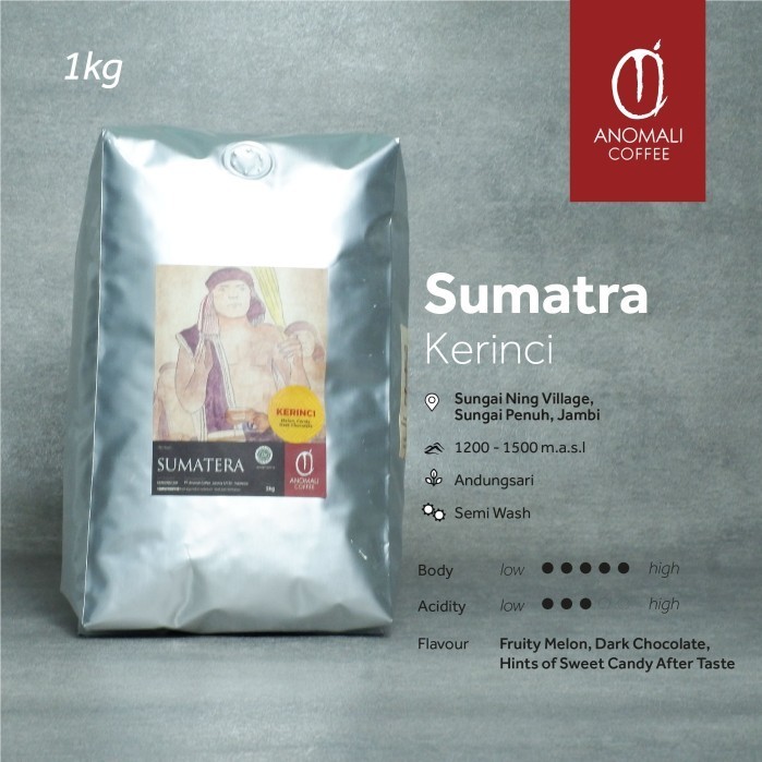 

Anomali Coffee Biji Kopi Sumatra Kerinci 1Kg - Fine