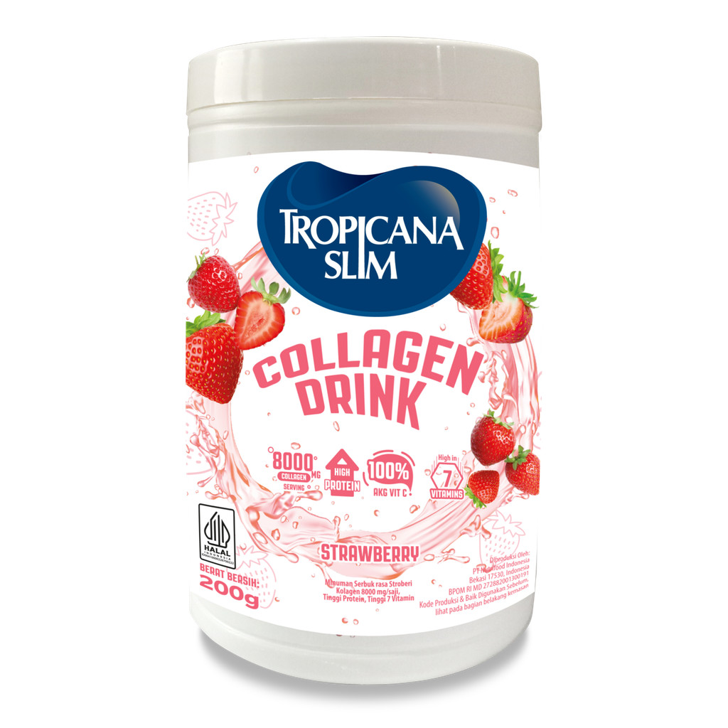 Tropicana Slim Collagen Drink Strawberry 200g
