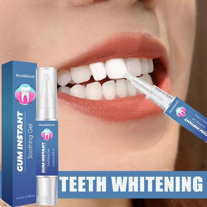 Pena Pemutih Gigi GUM INSTAN 4ml Pena Esensi Pemutih Gigi Instan Pena Pemutih Gigi Soda Tartar Remov