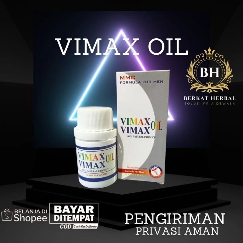 Minyak Pijat Urut Vimax Oil Minyak Oles Panjang Tahan Lama Asli Original