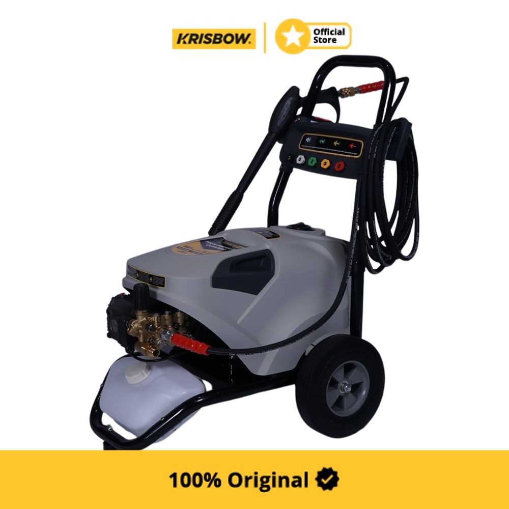 Krisbow High Pressure Cleaner 160 Bar 3000 watt Fphpe160 - Hitam High Pressure Cleaner 160Bar Fphpe1