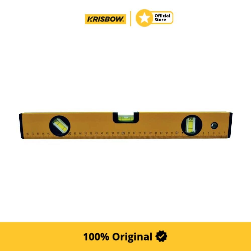 

Krisbow Penggaris Waterpass Spirit Level 40 cm