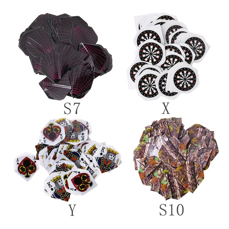 50 Pcs  High Quality Wing Tail Dart Wing Tail Professional Pet Darts Flight Fin