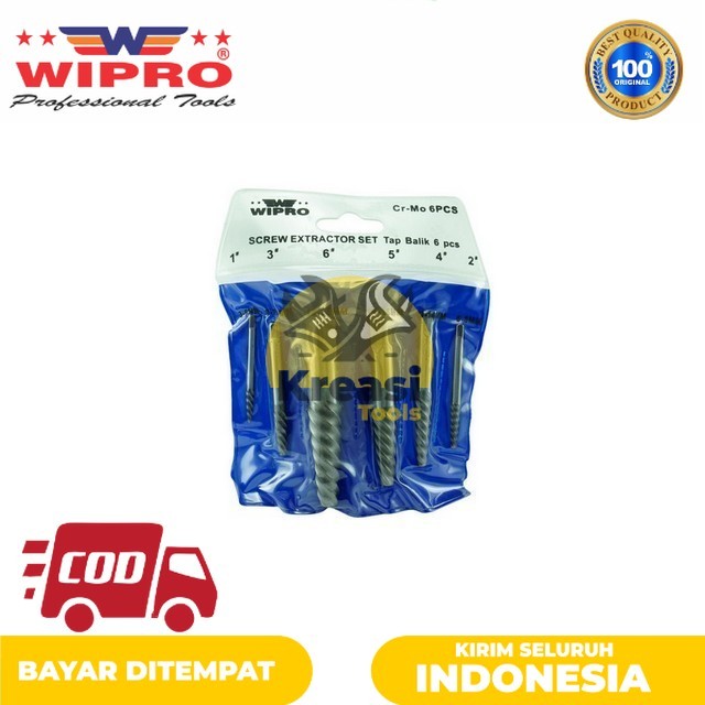 Kreasi Tools | Wipro Tap Balik 6 pcs - TB-06