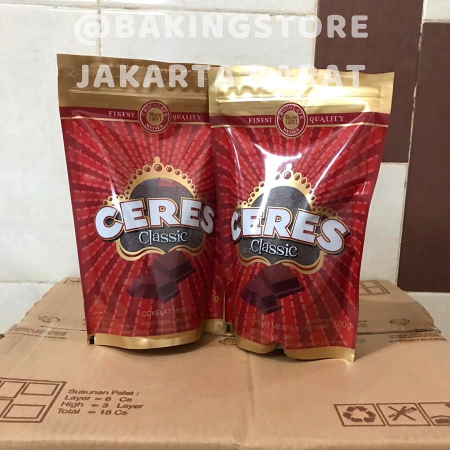 

Ceres Mesis / meses Cokelat Ziplock 500 gram - Classic