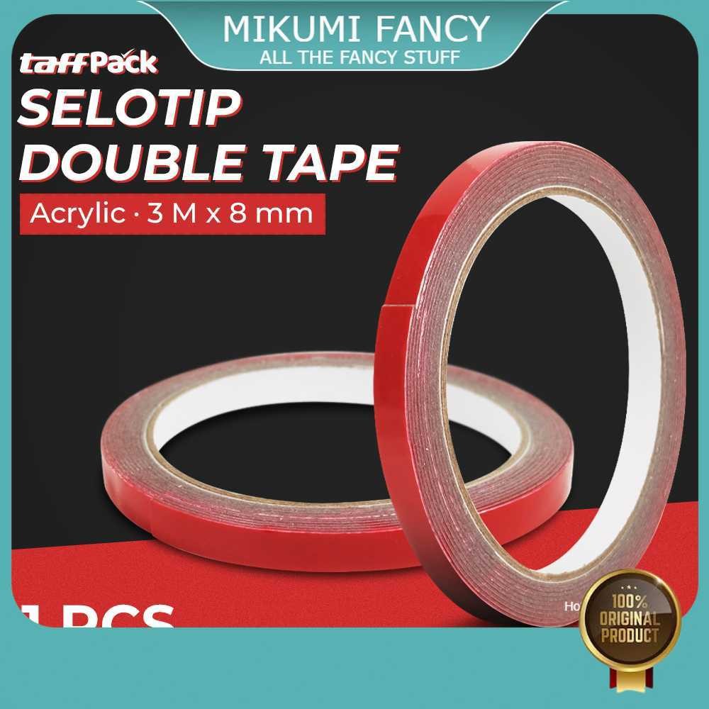 

FANCY TaffPACK Selotip Double Tape Acrylic 3M 8mm - SC-3M