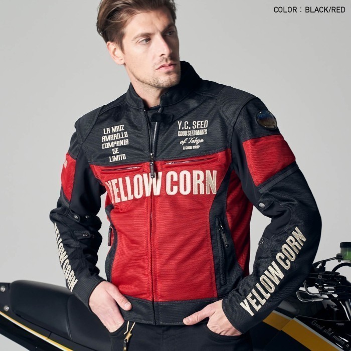 Yellow Corn SJ-2312 Black Red Jacket