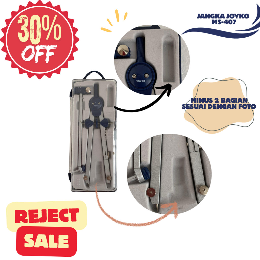 

REJECT SALE - Jangka Joyko MS-407