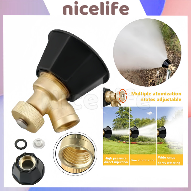 Nozel Sprayer Elektrik Black Siklon / Nozel Sprayer Kabut Ujung