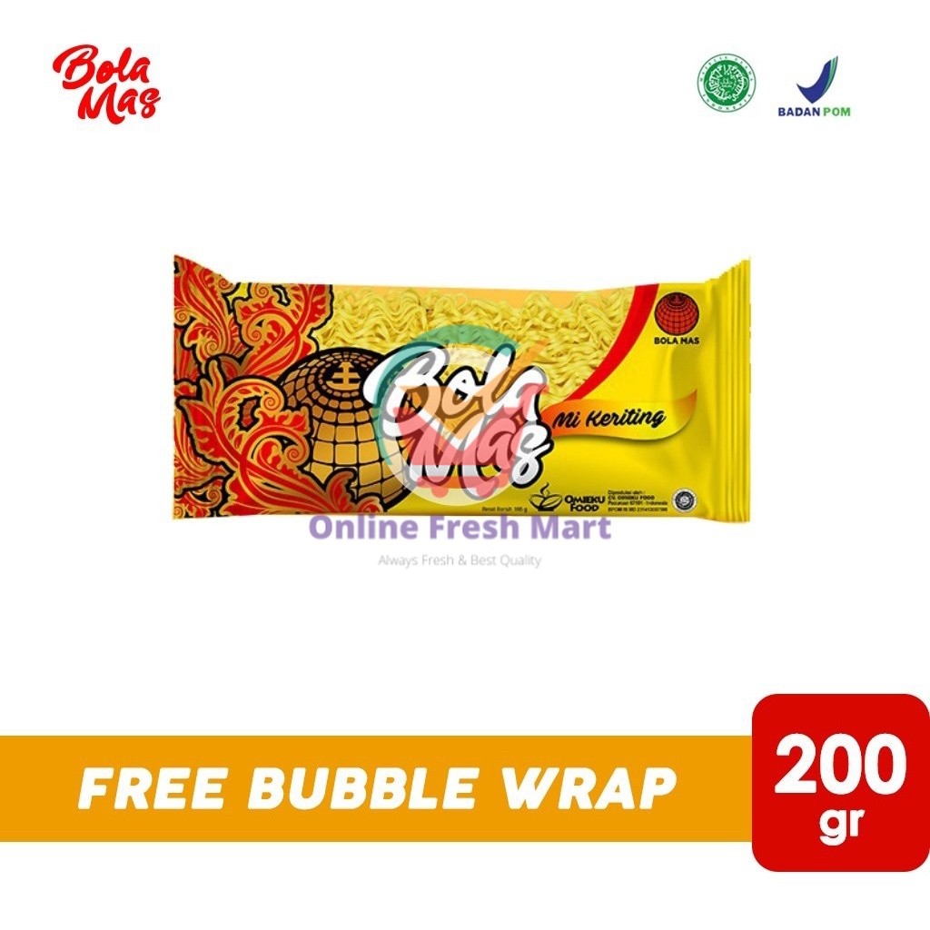 

Bola Mas Mie Keriting (200 gr) - Online Fresh Mart Denpasar