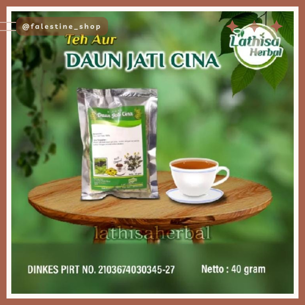 

Teh Diet Daun Jati Cina / Teh Daun Jati Cina Hikmah 40 & 20 gr