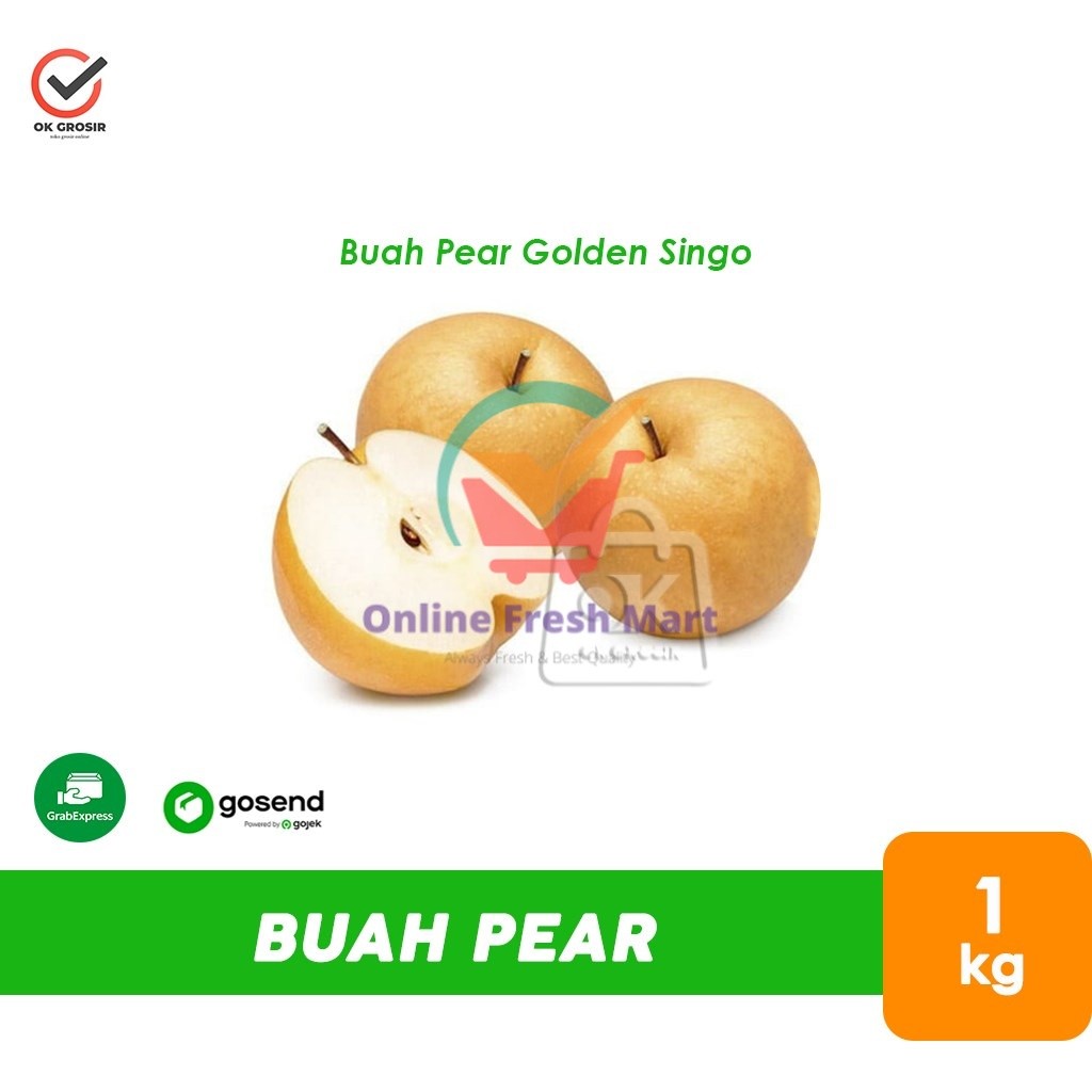 

Pear Golden Singo Sweet Pear (KHUSUS INSTANT) - Fasyanita Denpasar
