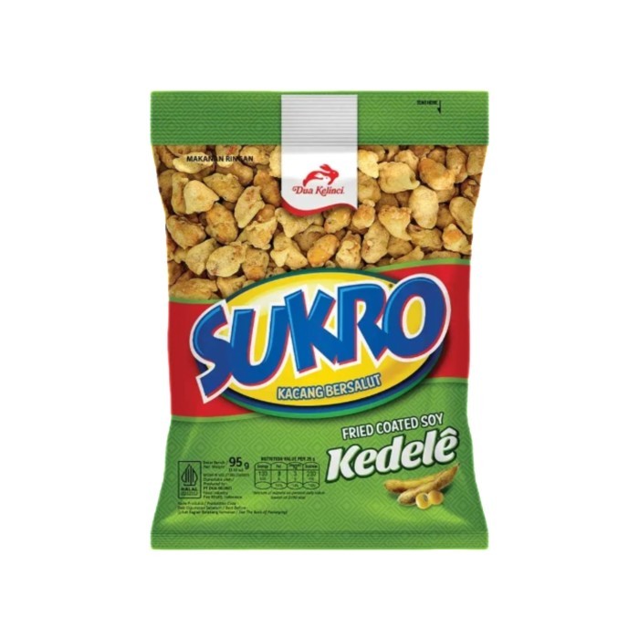 

Dua Kelinci Kacang Sukro Bersalut Kedele 95G